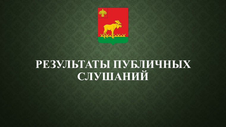 Результаты публичных слушаний. Результаты публичных слушаний.